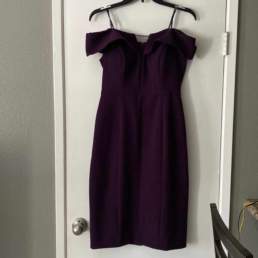 Vince Camuto pencil off the shoulder body on dress